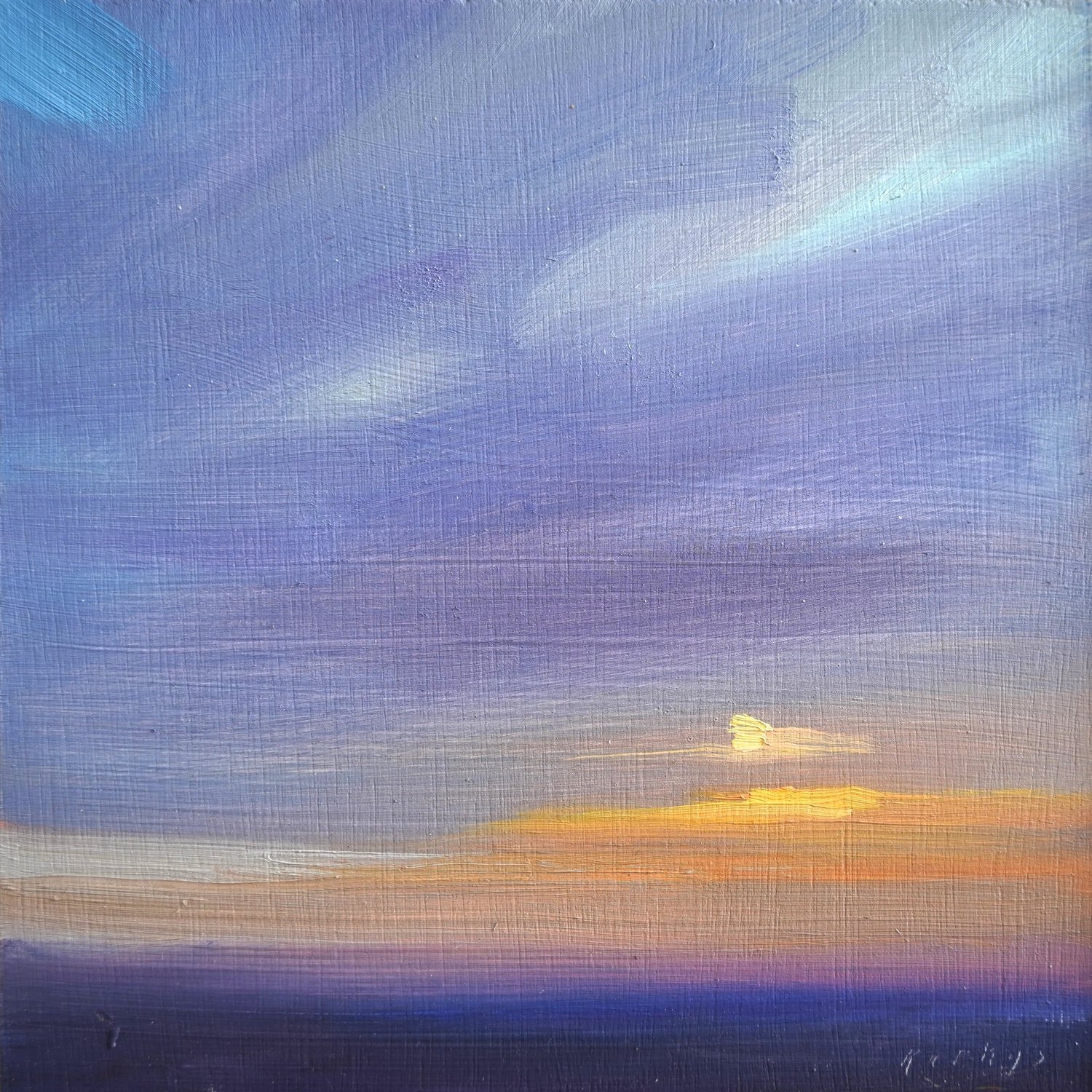 アートフォト　52×41×2cm Azure, 6x6